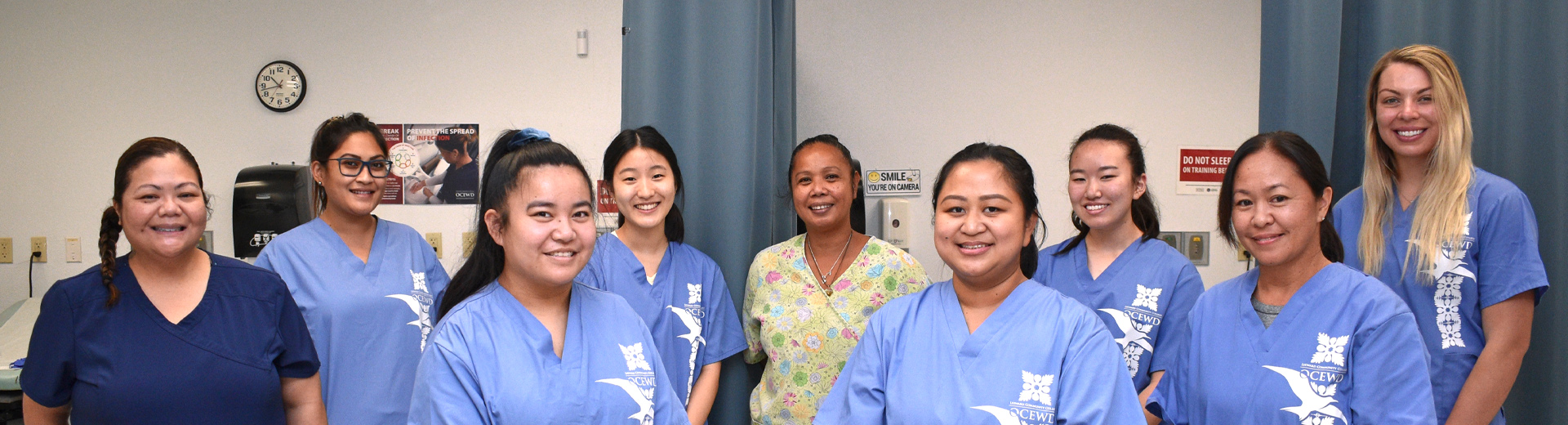 workforcereg CNA class group photo in classroom