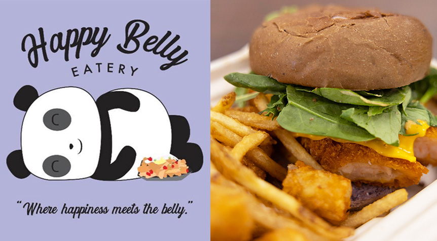 Happy Belly Eatery food